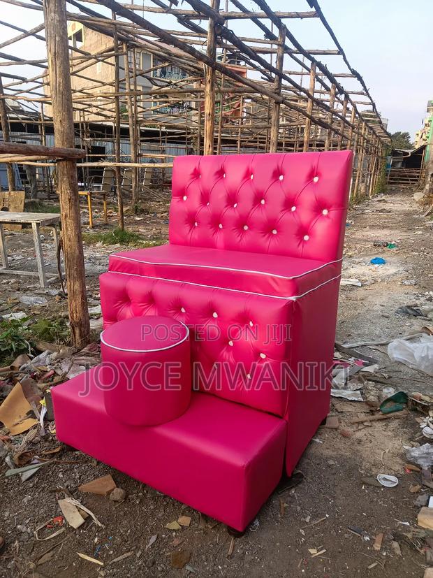Pedicure Seat, Single Pink Colour - thumbnail 3