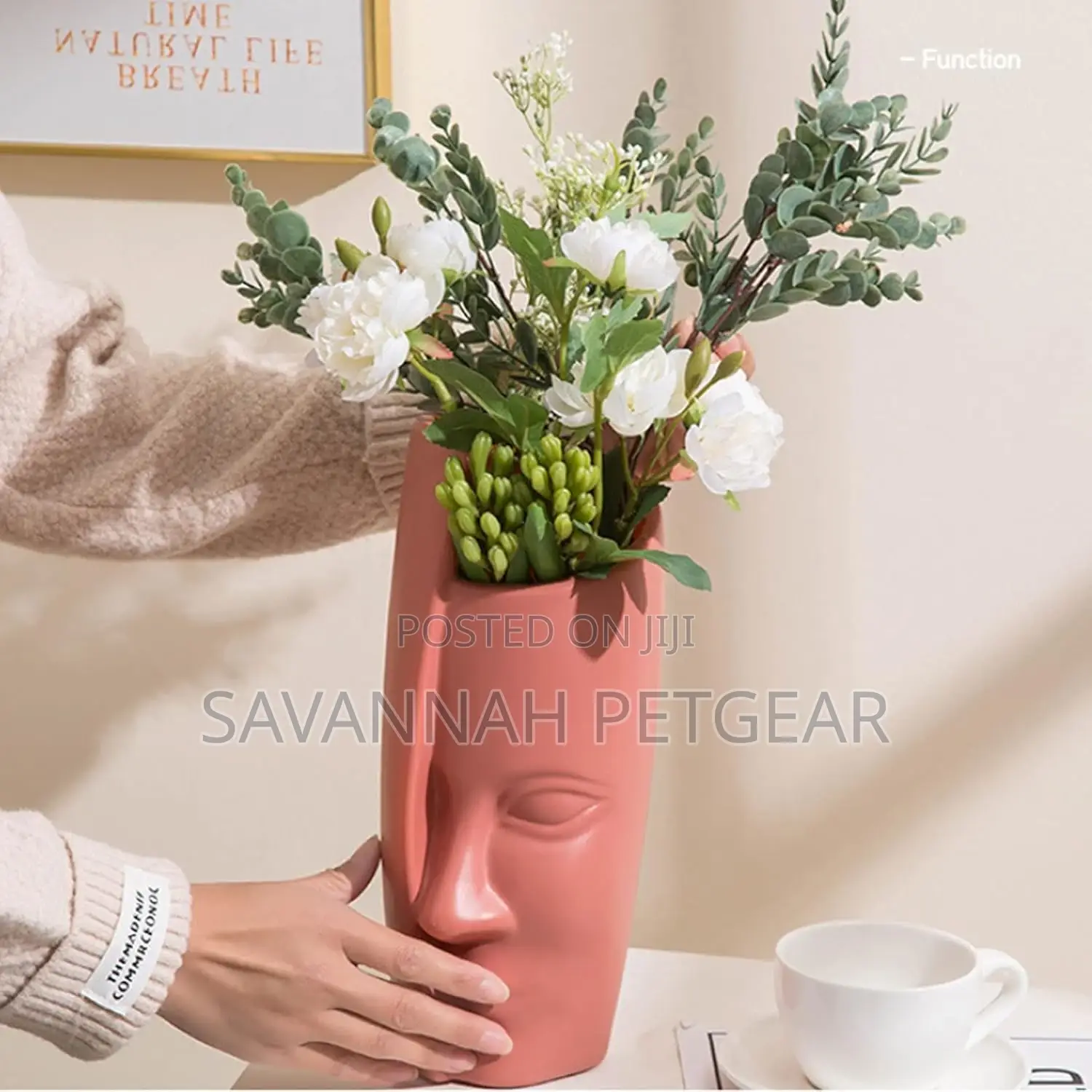 Plastic Vases for Flowers European Decoration Gift