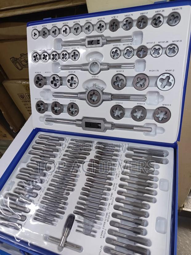 Metric Tap and Die Rethreading Kit 110pcs - main view