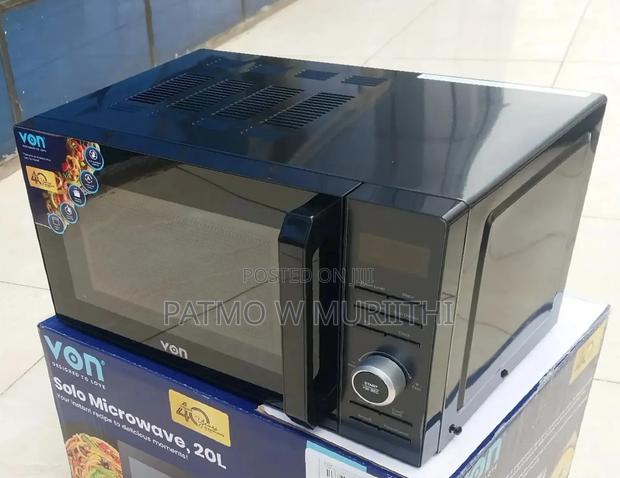 Von Digital Microwave 20l 21dgk Black New Digital Timer