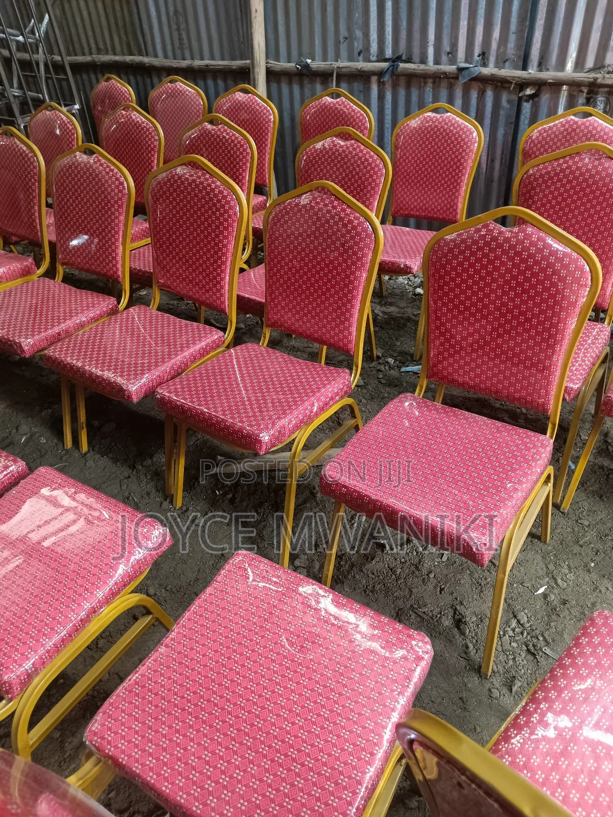 Conference Chairs, Red