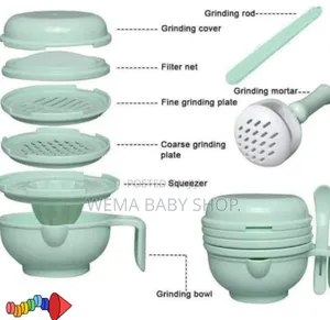 Baby Weaning Grinding Bowl/Mashing Set
