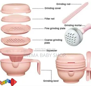 Baby Weaning Grinding Bowl/Mashing Set