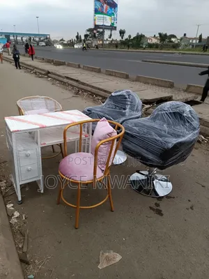 Manicure Set And 2 Salon Chairs...
