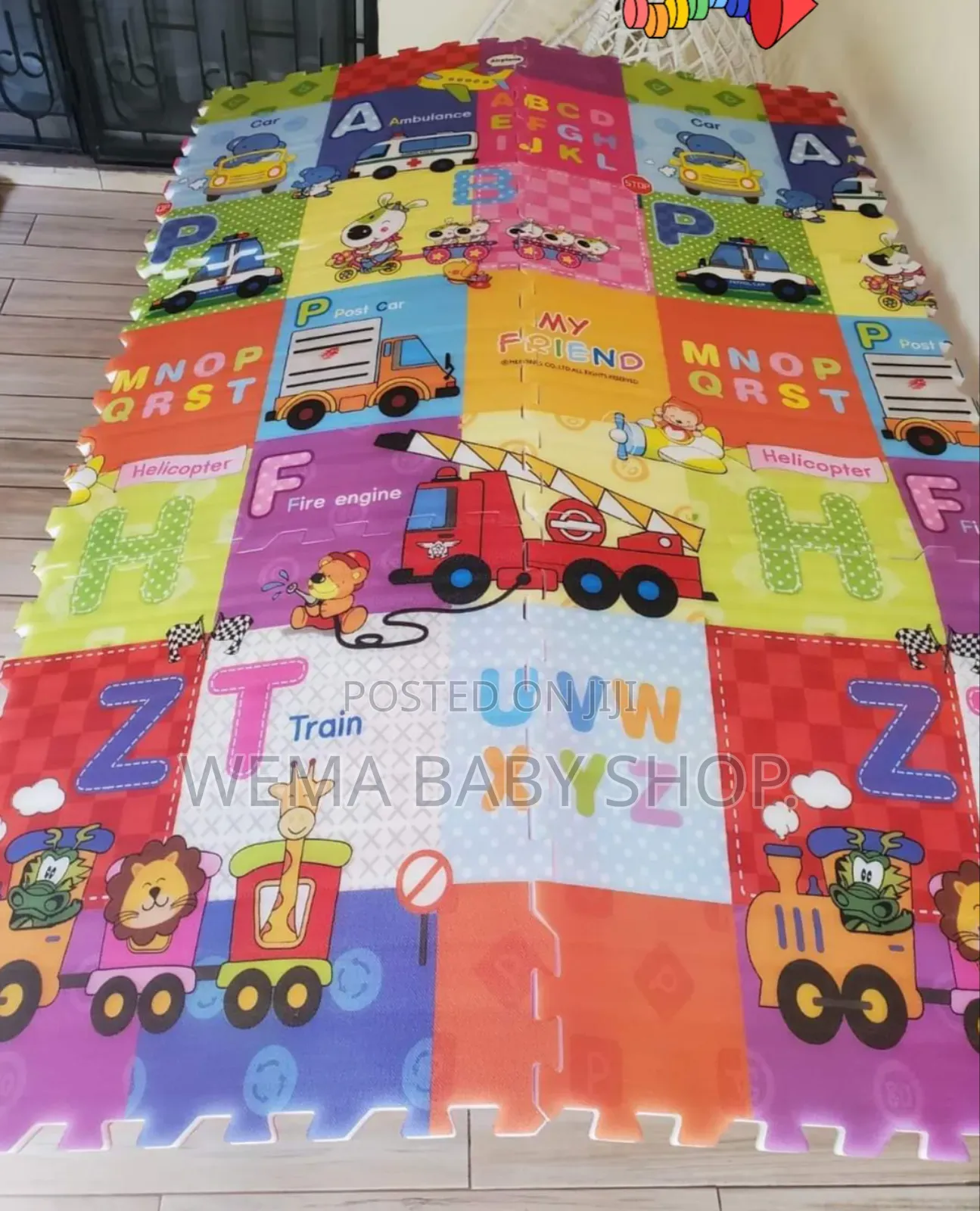 Double Sided Spongy Waterproof Puzzled Baby Crawling Mat