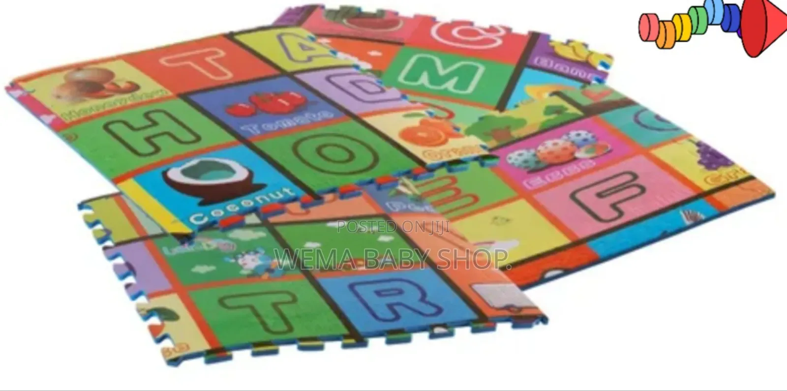 Double Sided Spongy Waterproof Puzzled Baby Crawling Mat