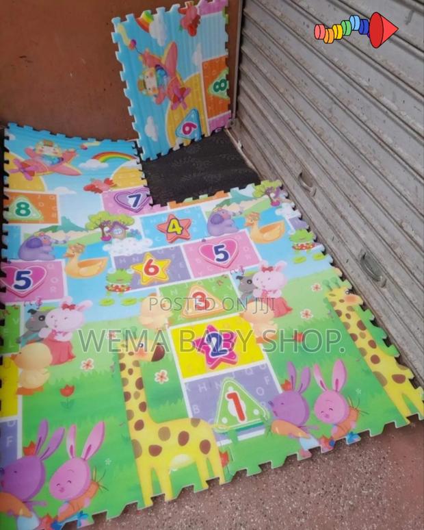 Double Sided Spongy Waterproof Puzzled Baby Crawling Mat - thumbnail 4