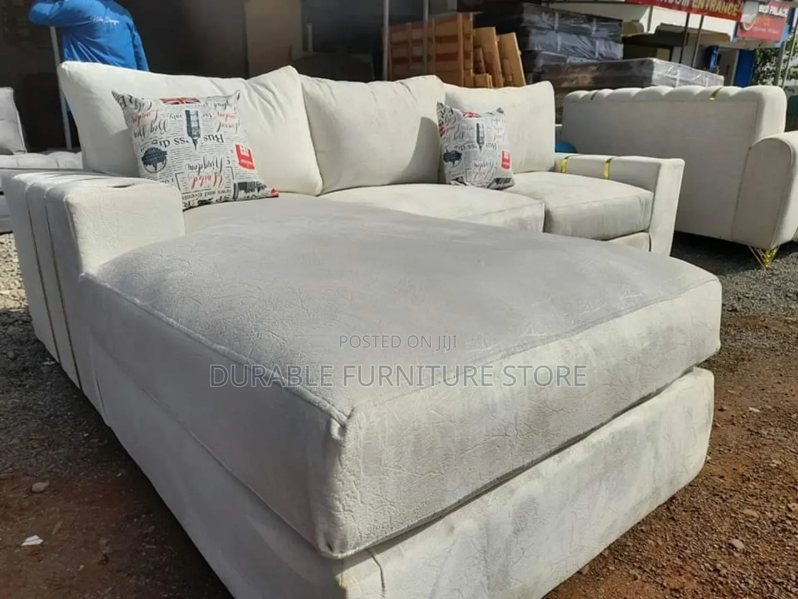 L Shape Sofa 6 Seater