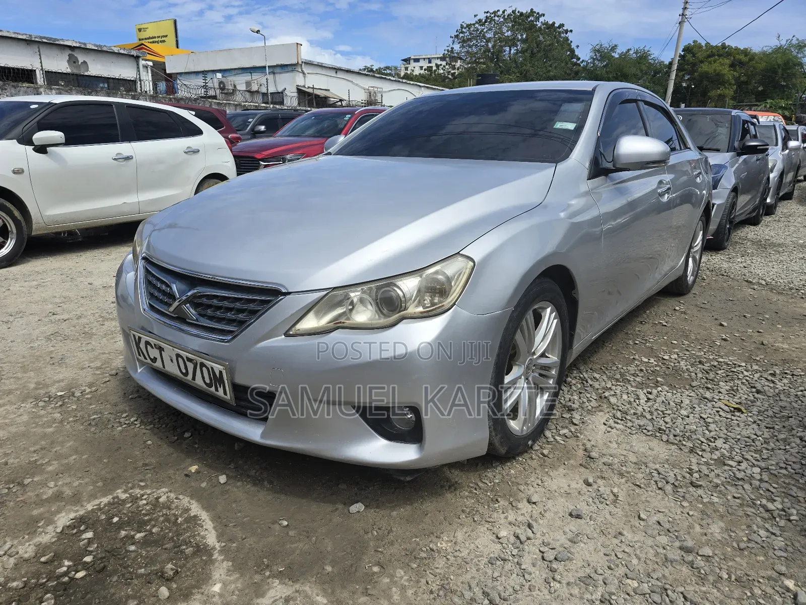 Toyota Mark X 2012 Silver