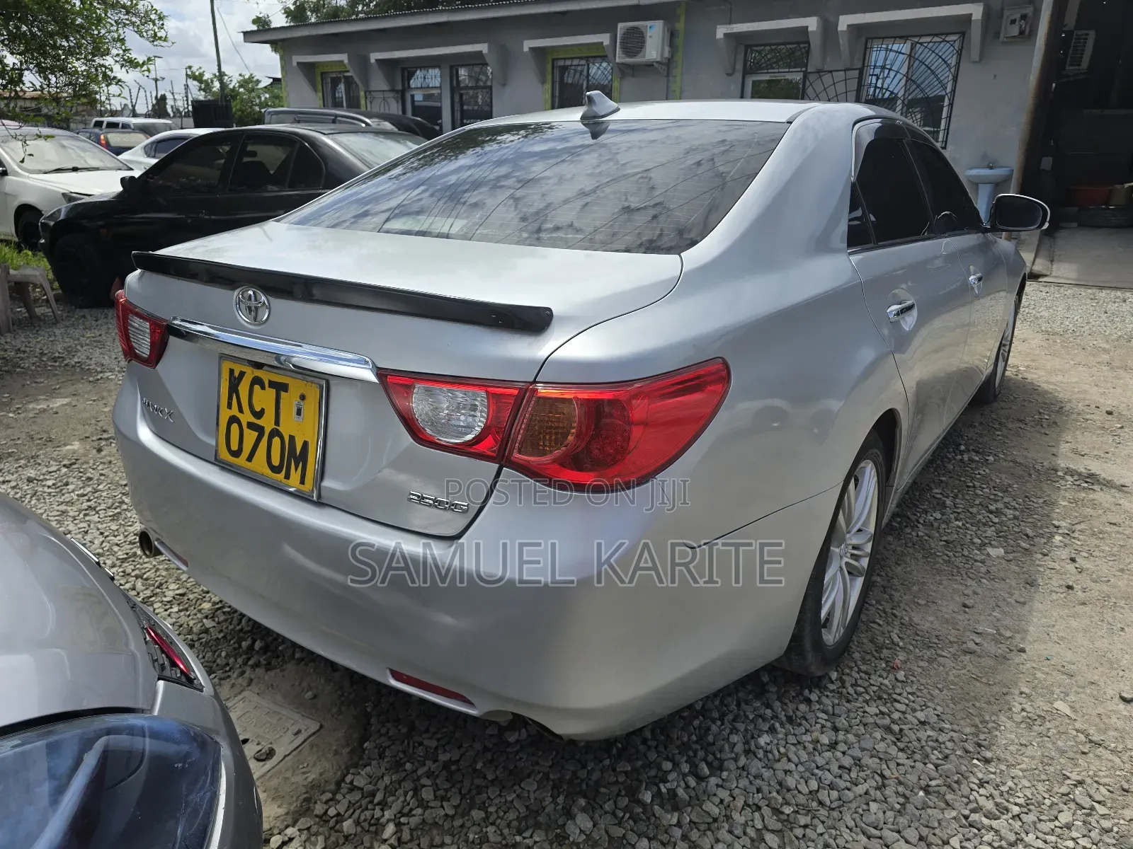 Toyota Mark X 2012 Silver