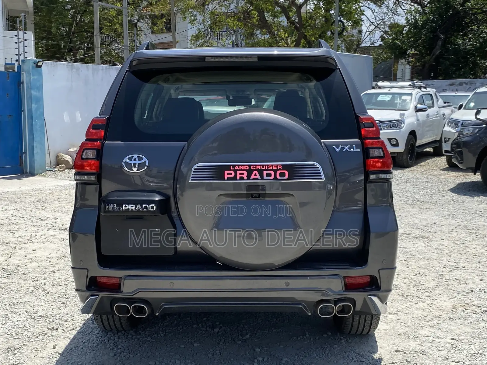Toyota Land Cruiser Prado 2021 Gray