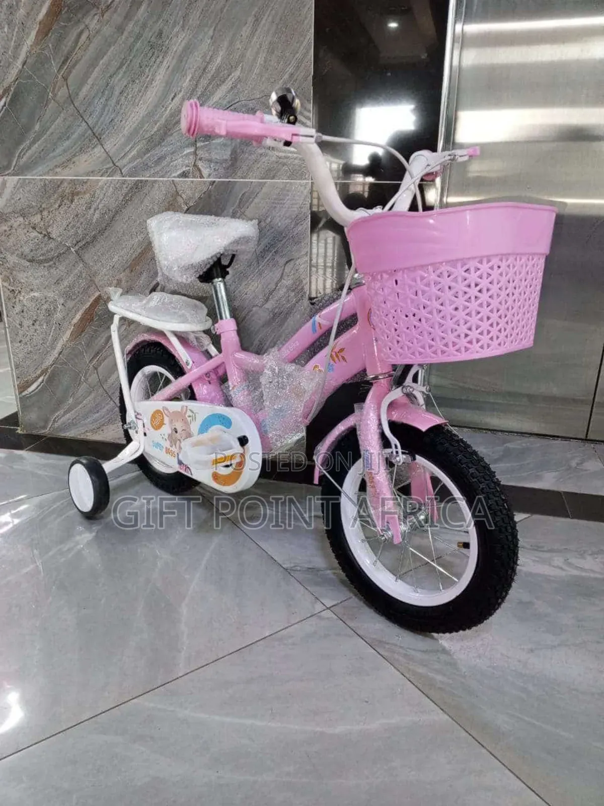 Pink Lady Bird Size 12" Bike for Kids