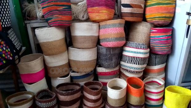 Variety of Sizes Sisal Handmade Baskets