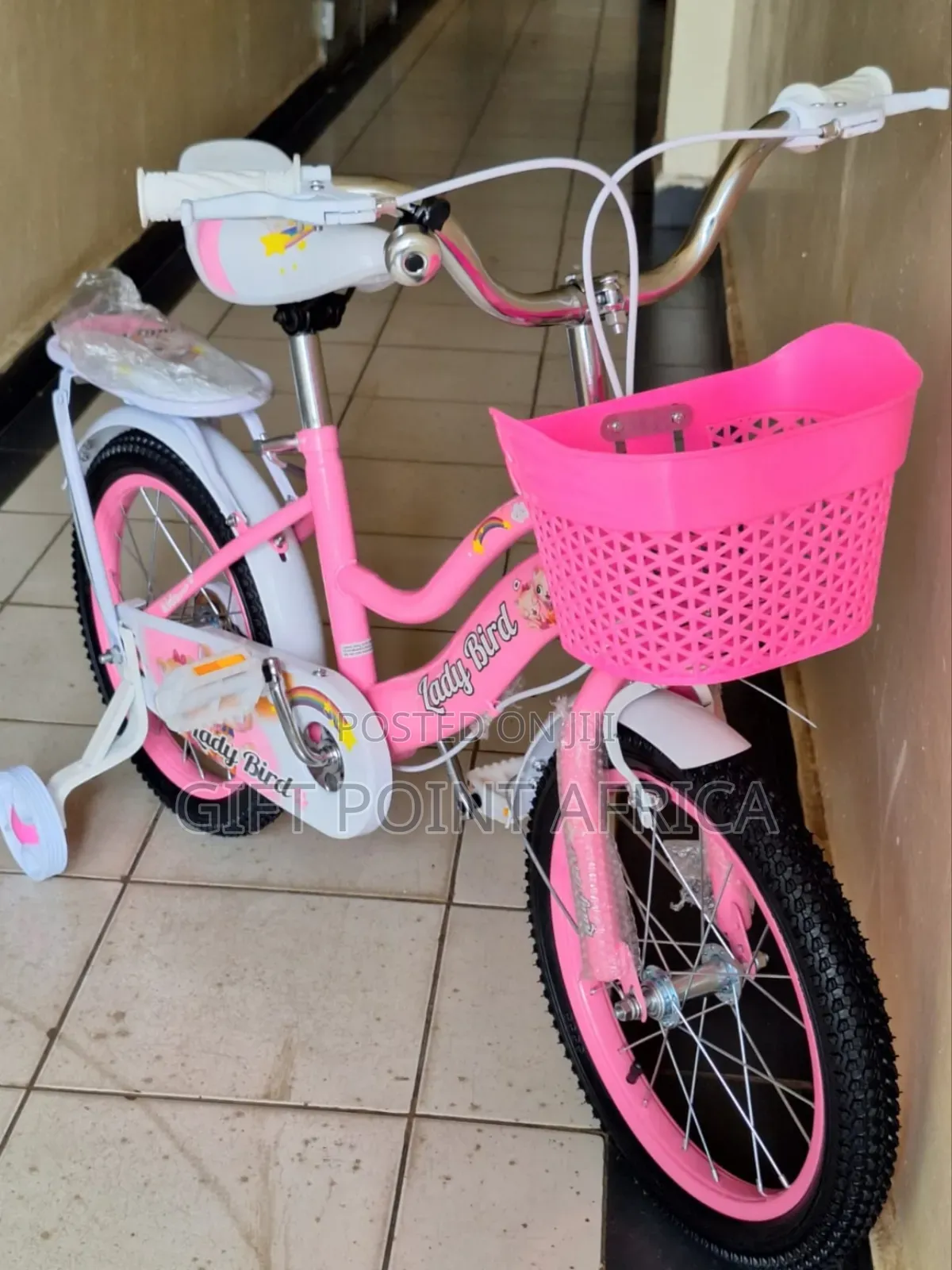 Size 16" Lady Bird Pink Bike/Bicycle for Kids