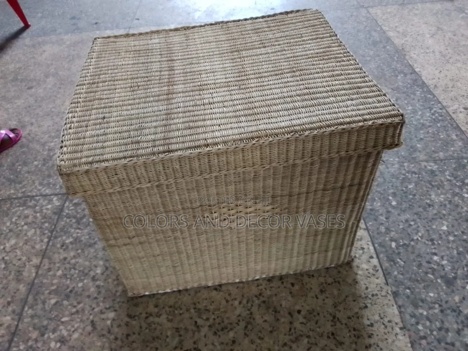 Knitted Box From Malawi