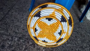 Yellow Flowered Mats for Walls