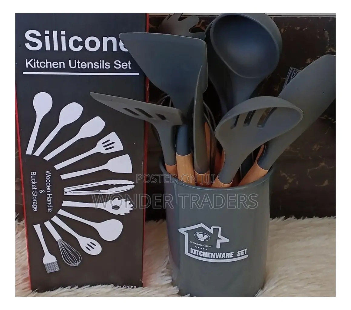 Kitchen Silicone Spoon Set*
