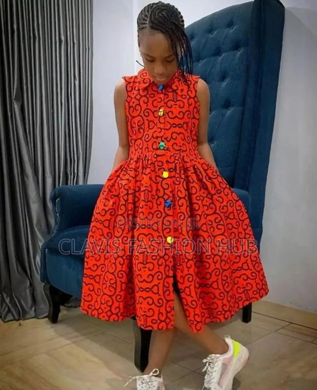 Girls Kitenge Dresses - thumbnail 3