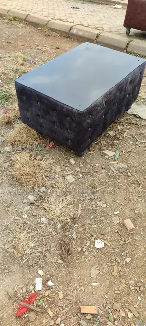Oval Ottoman Coffee Table 18by36 1nches Glass Top Available