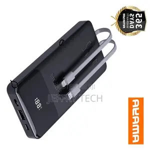 Amaya Power Bank 10000mah 22.5W Super Fast Charging With 2 L