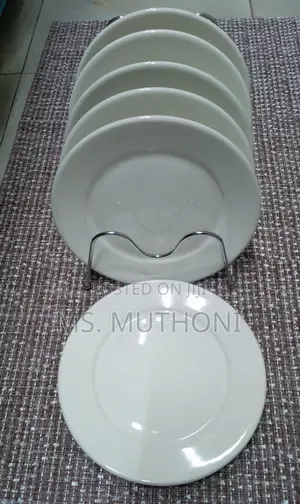 Hotel Quality *8" Porcelain Ceramic Side Plate
