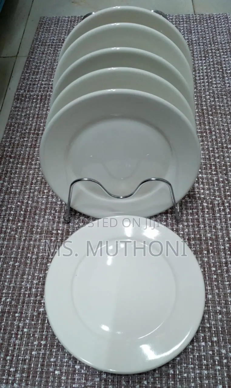 Hotel Quality *8" Porcelain Ceramic Side Plate