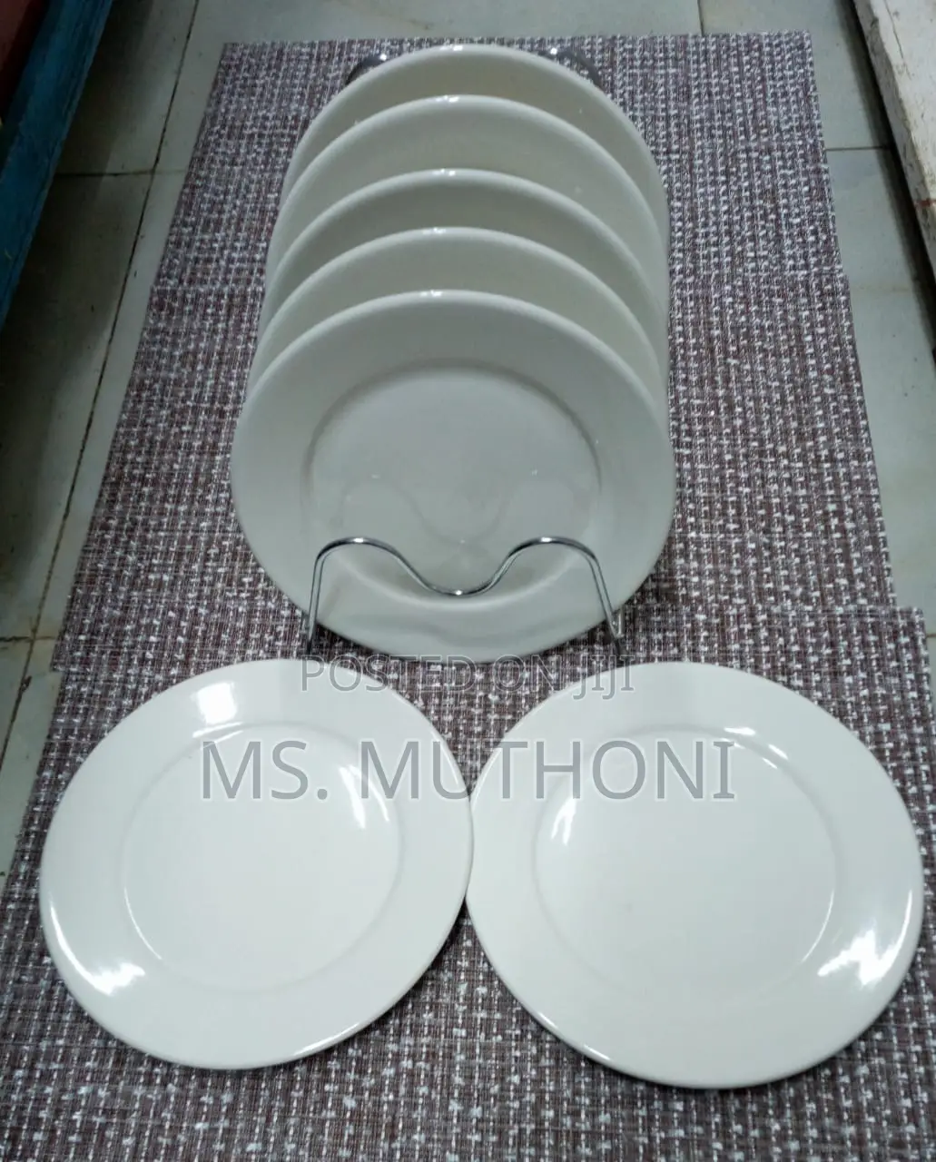 Hotel Standard *8" Porcelain Ceramic Side Plate