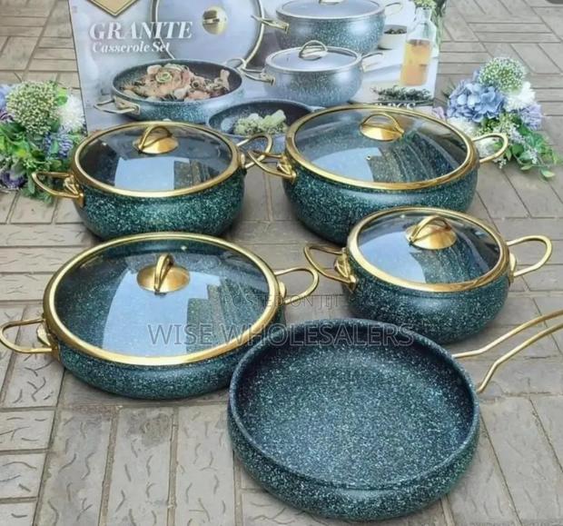 * 9pcs Granite Coating Kitchen Cookware Set* ''° ^ - main view