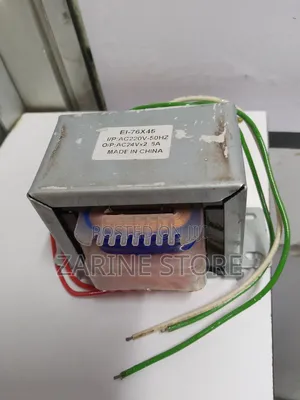 Power Transformer El-76×45 Output Ac 24v×2, 5A. Input AC220V
