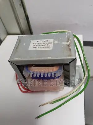 Power Transformer El-76×45 Output Ac 24v×2, 5A. Input AC220V