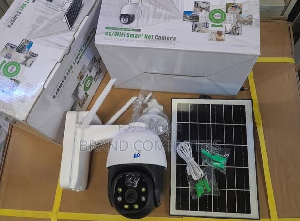 V380 PTZ Solar Camera 4G Sim Outdoor Solar Power Camera