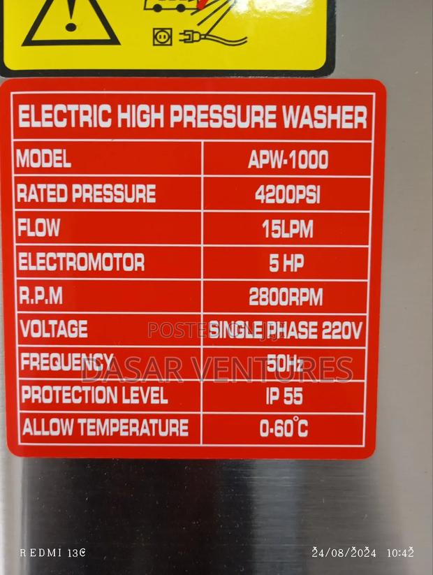 Pressure Washer Aico APW-1000 - thumbnail 4