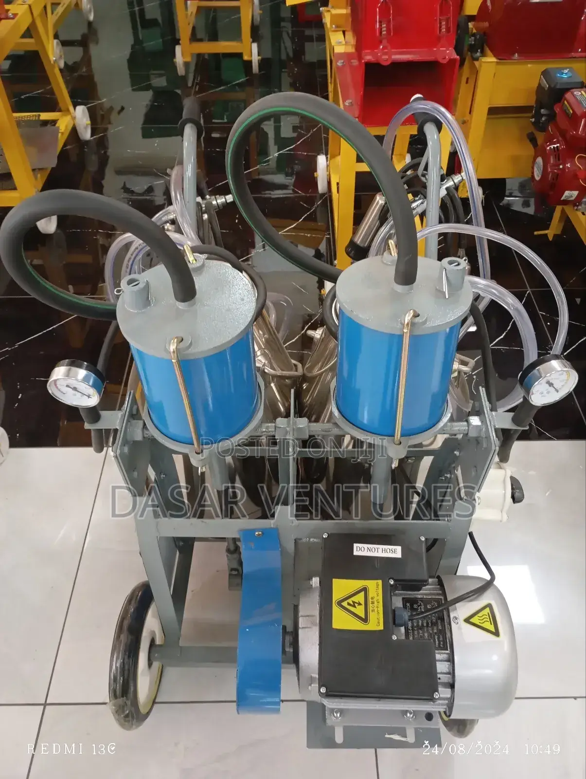 Two Cow Milking Machine