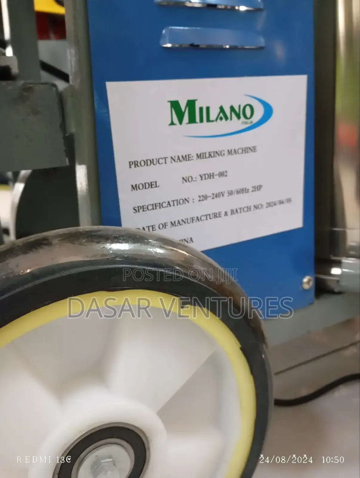 Two Cow Milking Machine