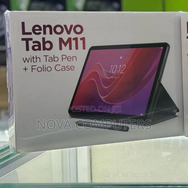 New Lenovo Tab M11 128 GB Silver - main view