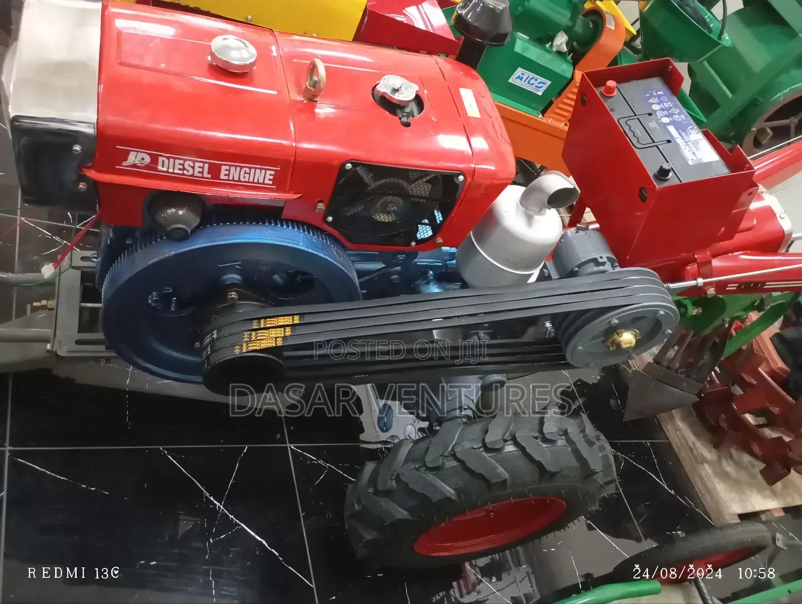 Walking Tractor 16hp Jiad