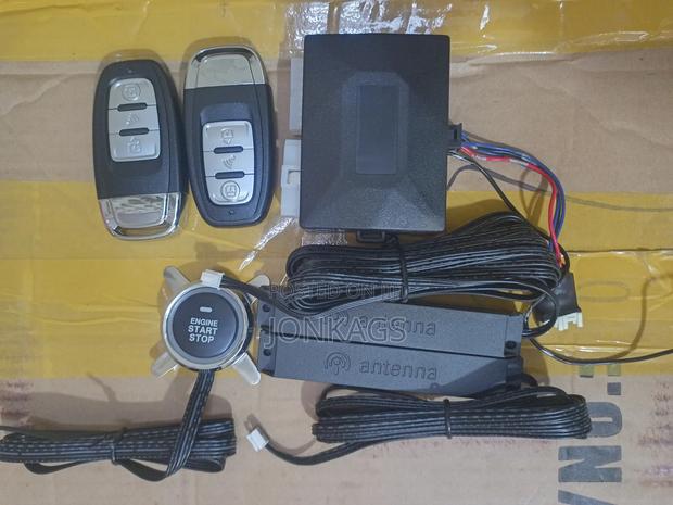 Universal Push to Start and Stop Car Engine Alarm