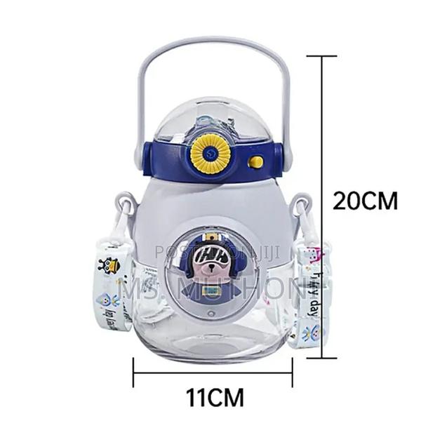 Cartoon Themed BPA FREE Water Bottle Available - thumbnail 2