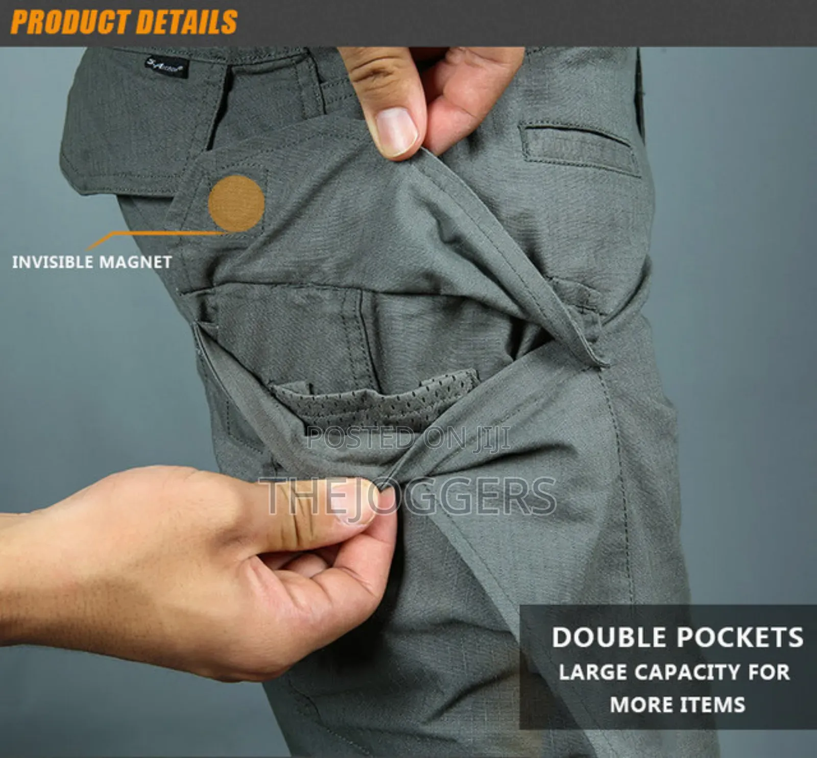 Military Waterproof Cotton Stretch Combat Hiking Cargo Pants