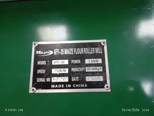 Maize Roller Mill Machine - 6fy-35