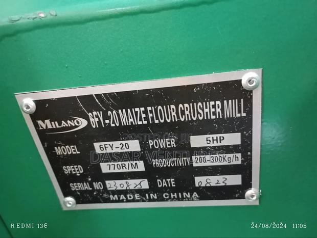 Maize Roller Mill Machine - 6fy-35 - thumbnail 4