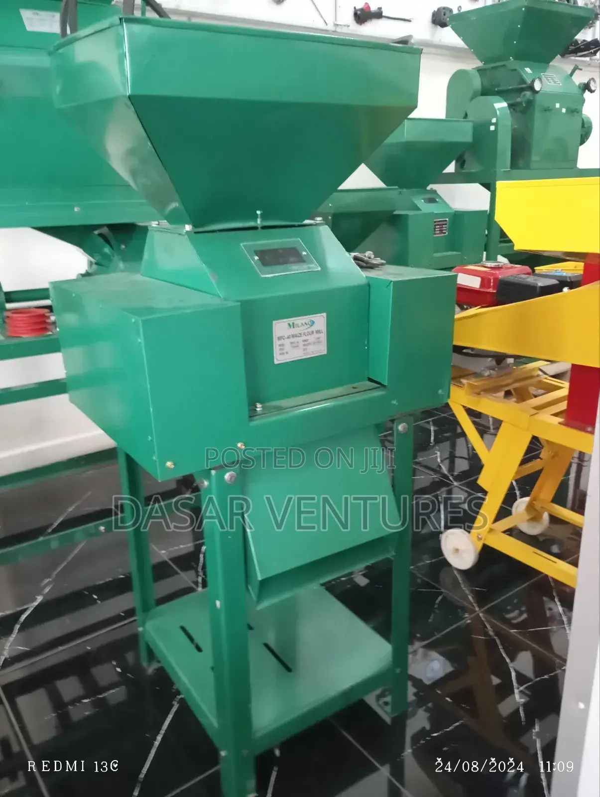 Maize Flour Mill MFM-60. 1000kgs/Hr
