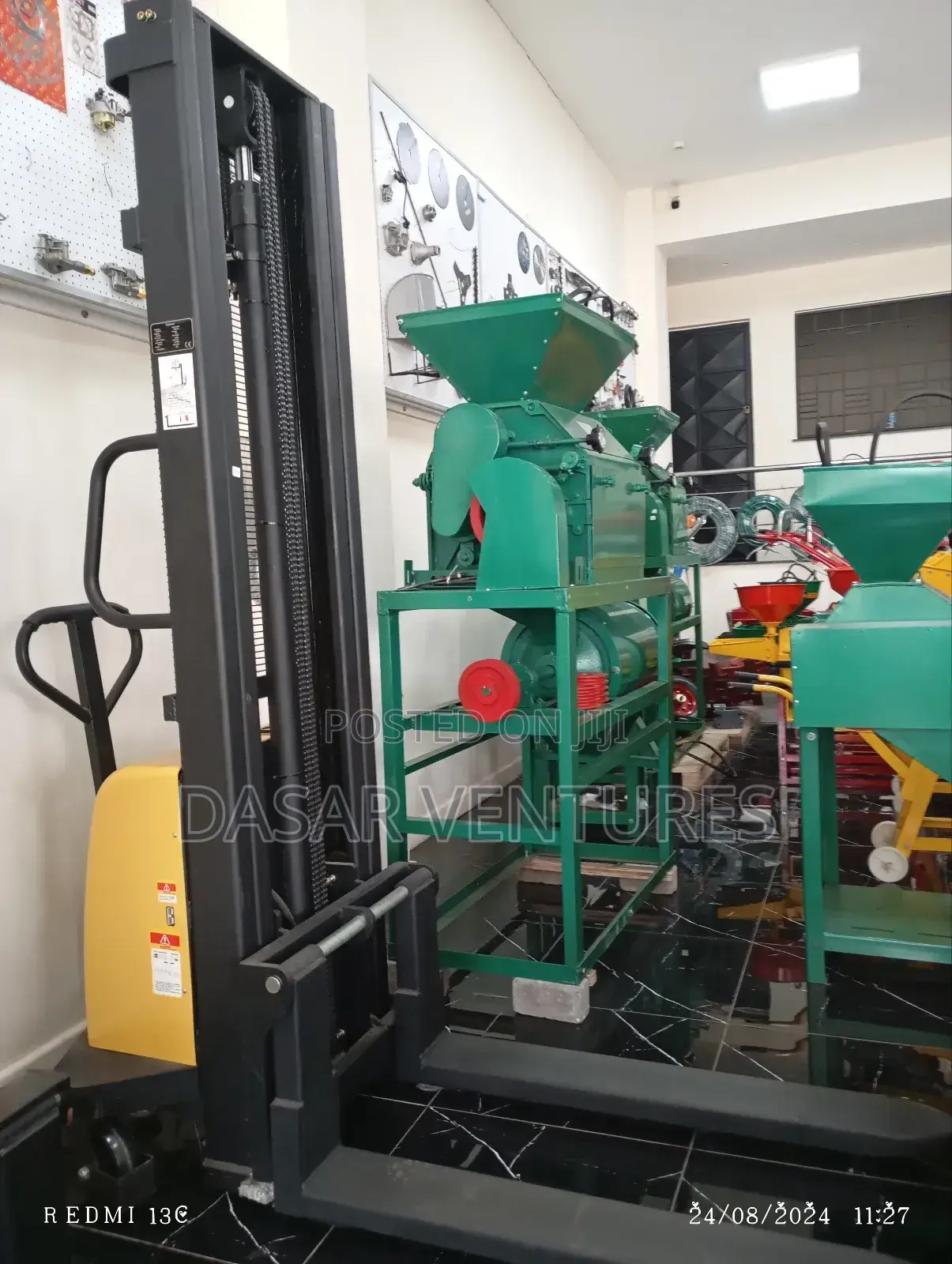 Stacker Semi Electric 1.5tonnes, 3.5m Height
