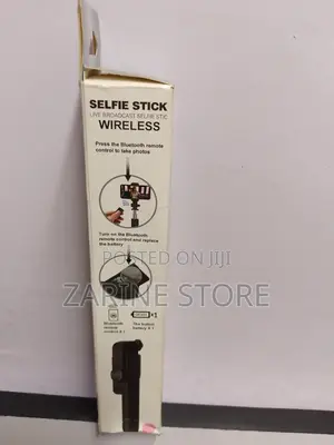 Stainless Steel Selfie Stick Wireless 360 Revolve
