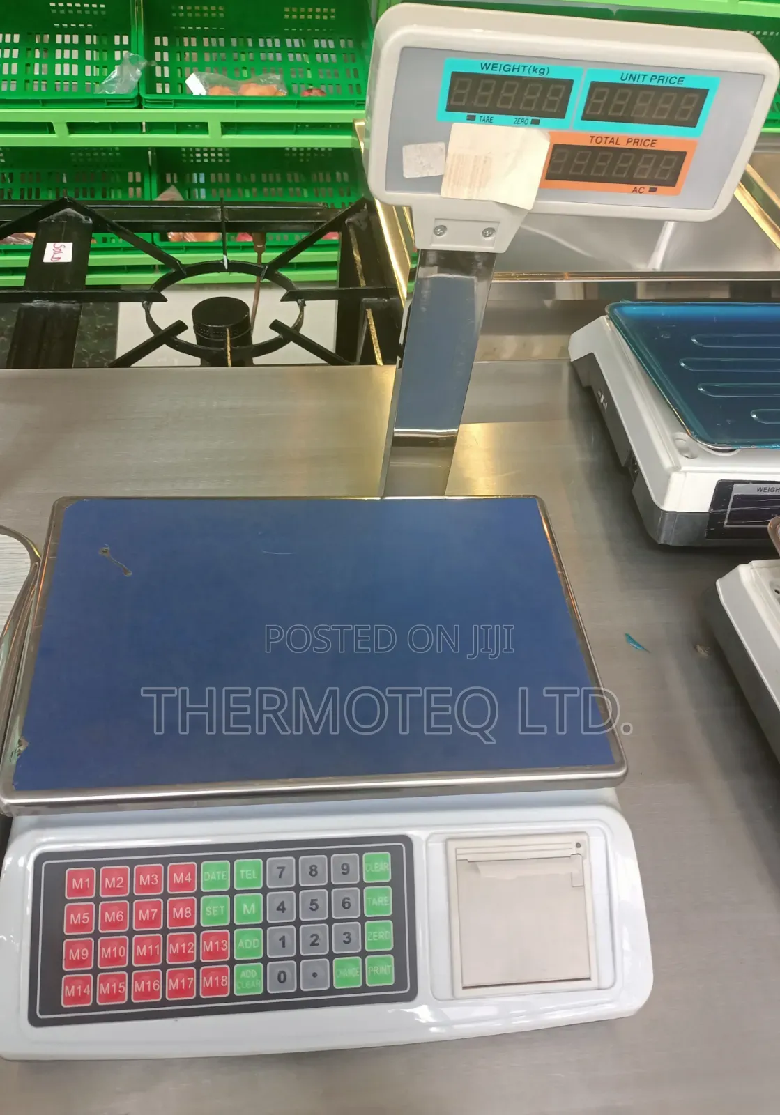 Receipt Printing Weighing Scale