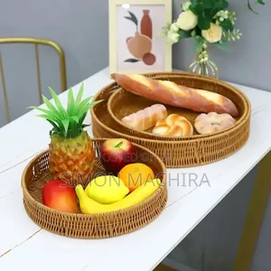 Fruit Storage Woven Rattan Basket
