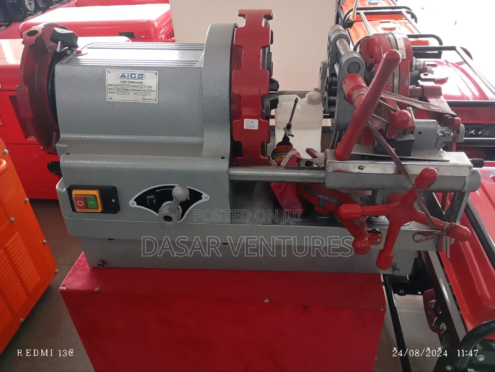 Pipe Thread Machine 1⁄2 - 4"