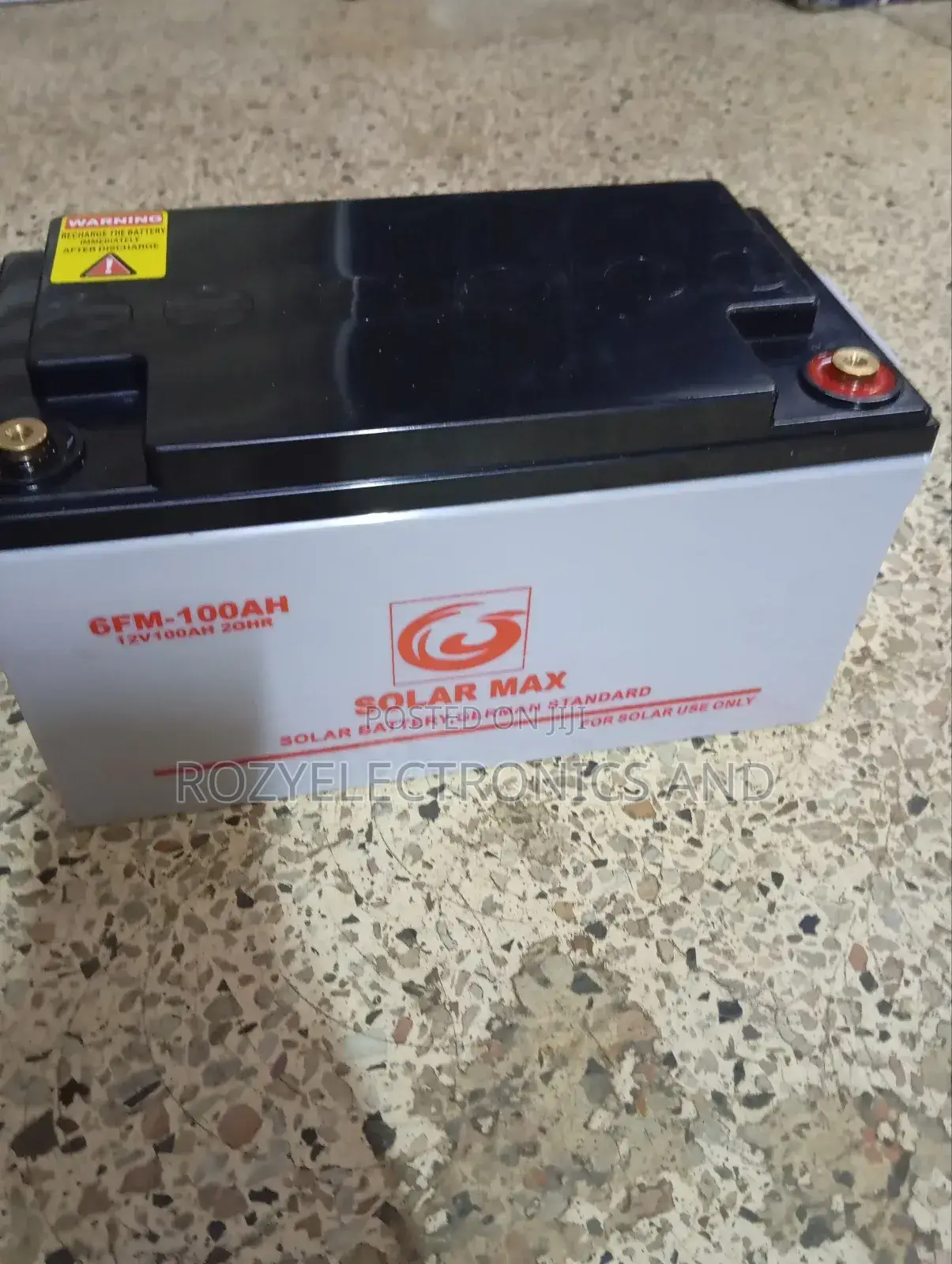Solar Max Battery 100ah