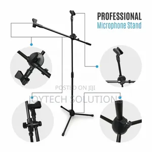 Stand for Holding Smartphones and Microphones