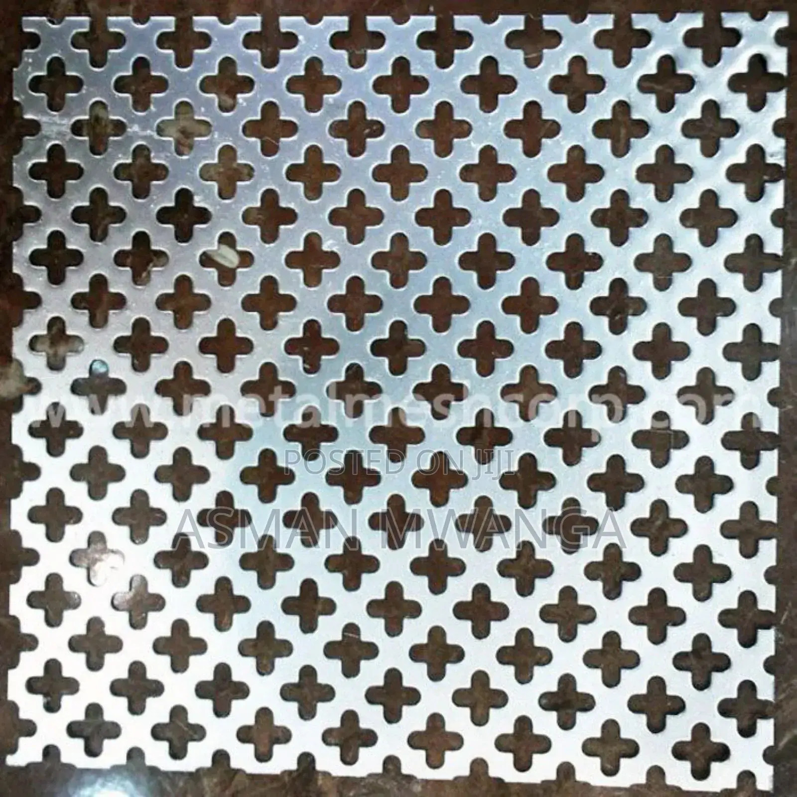 Cross Perforated Metal Sheet